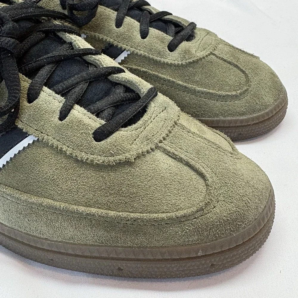 Adidas Handball Spezial Green Black Trainers Size UK 9.5 IG6183 Mens Focus Olive